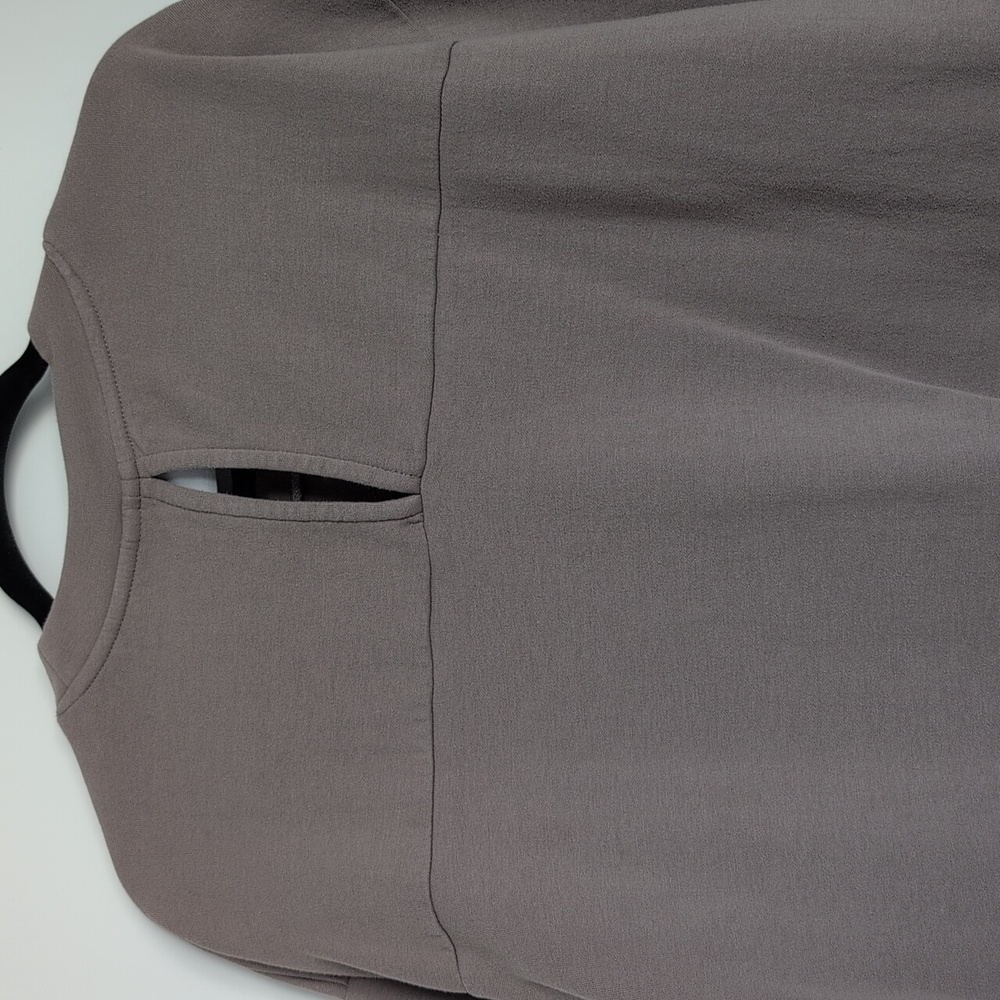 ICHI Taupe Sweatshirt Dress - Picture 5 of 6